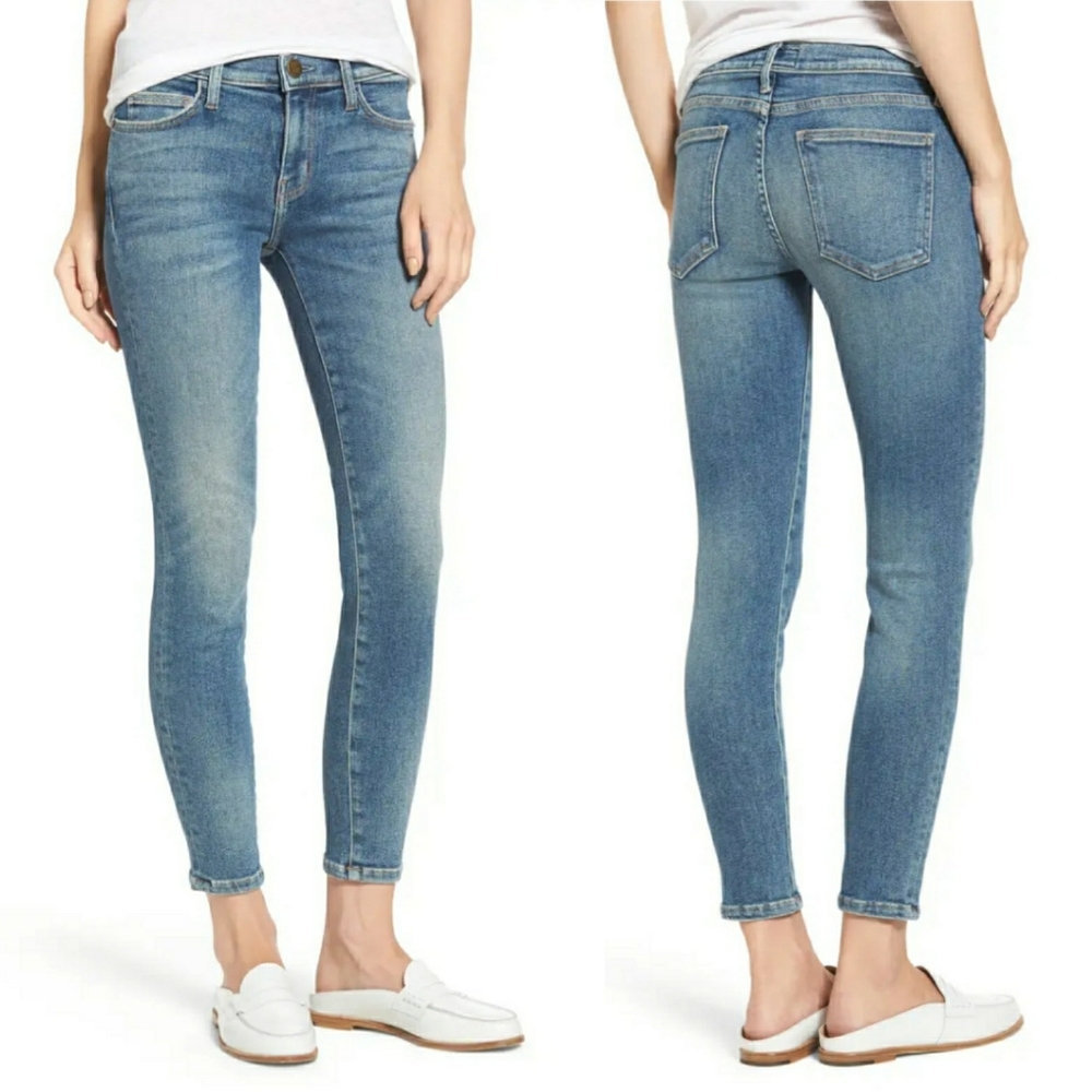 Current Elliott Stiletto Skinny Ankle Jeans
